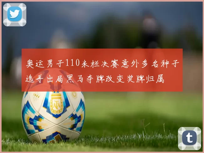 奥运男子110米栏决赛意外多名种子选手出局黑马夺牌改变奖牌归属